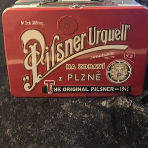 Pilsner Urquell Metal Lunch Box
